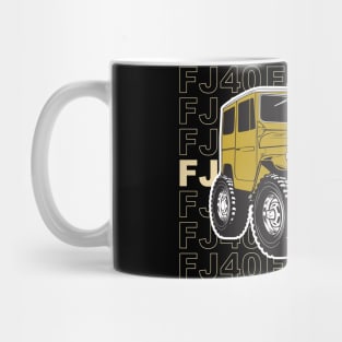 Harvest Gold FJ40 Stacked Mug